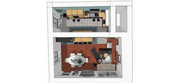 HABITATS - Rénovation d’une cuisine dans une maison de maître