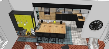 HABITATS - Rénovation d’une cuisine dans une maison de maître